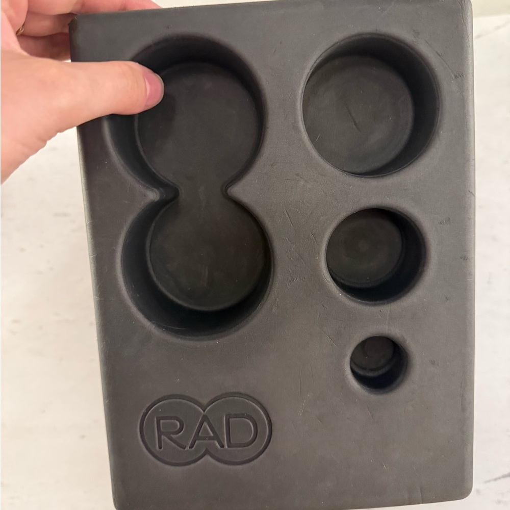 RAD Black Foam Roller Yoga Block